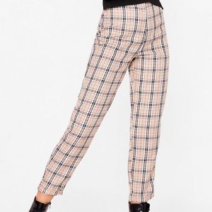 Let’s Take a Raincheck Tapered Pants Beige